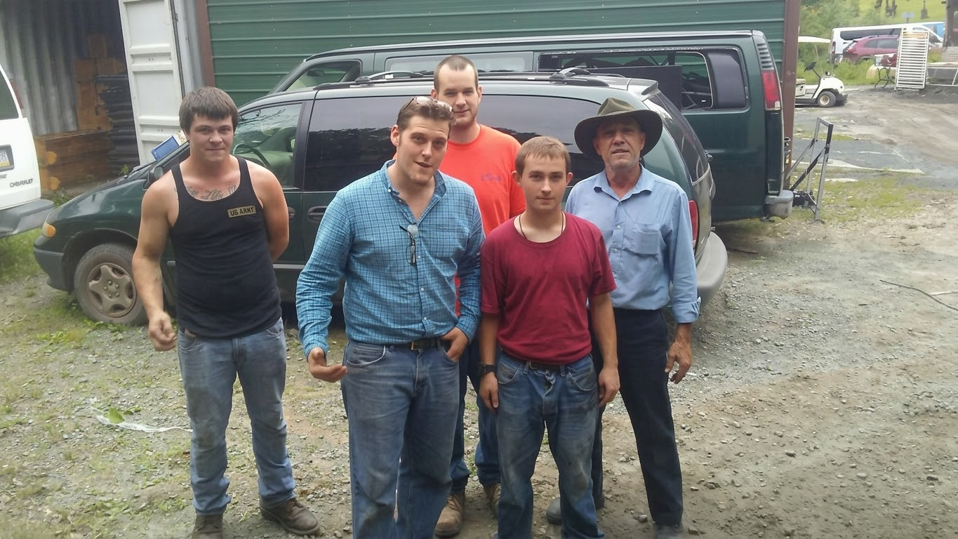 Mann Muscles LLC crew group photo